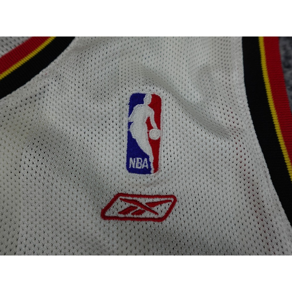 Reebok Atlanta Hawks Jersey Youth XL White Red 36 Good Mesh Basketball Fan Gear - Picture 3 of 11